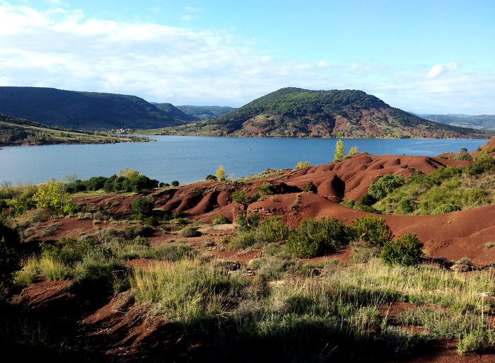 Photo du lac du salagou